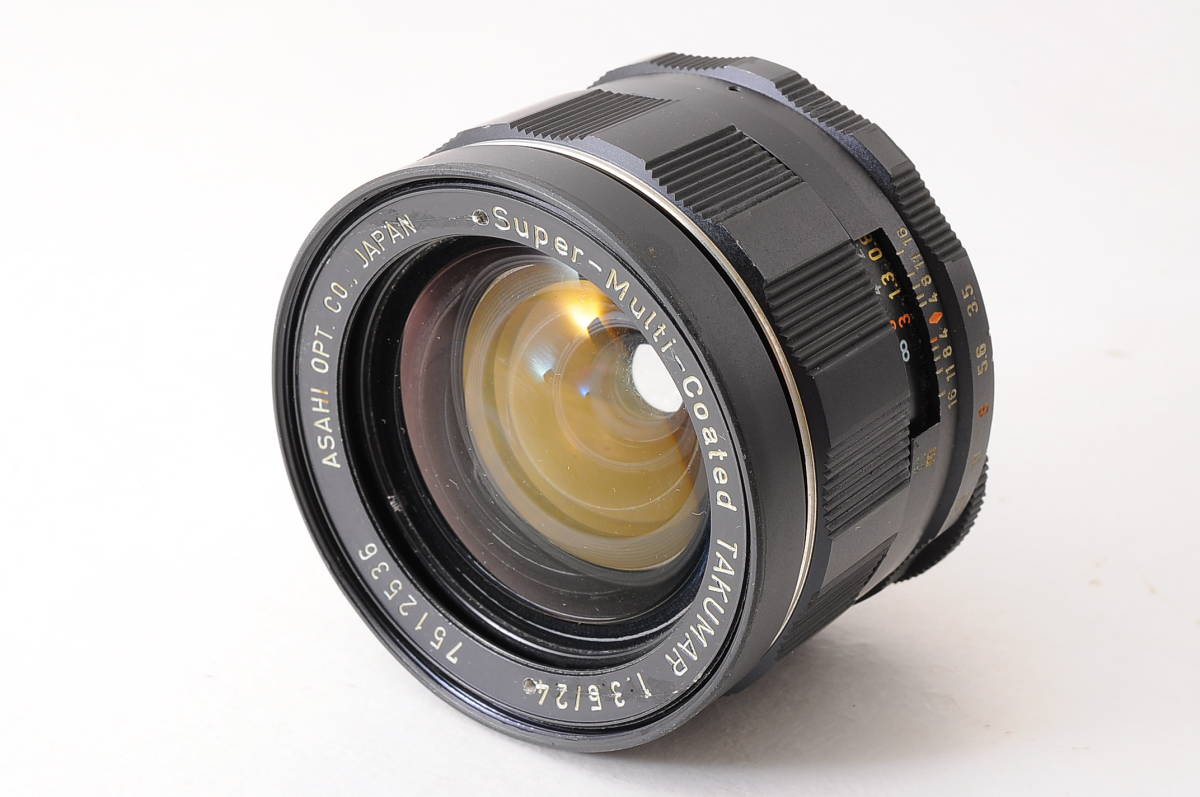 当社の ペンタックス PENTAX Super Multi Coated TAKUMAR 24mm F/3.5 マニュアルフォーカス フィルムカメラ レンズ @2544 ペンタックス 当社の ペンタックス PENTAX Super Multi Coated TAKUMAR 24mm F/3.5 マニュアルフォーカス フィルムカメラ レンズ @2544 ペンタックス