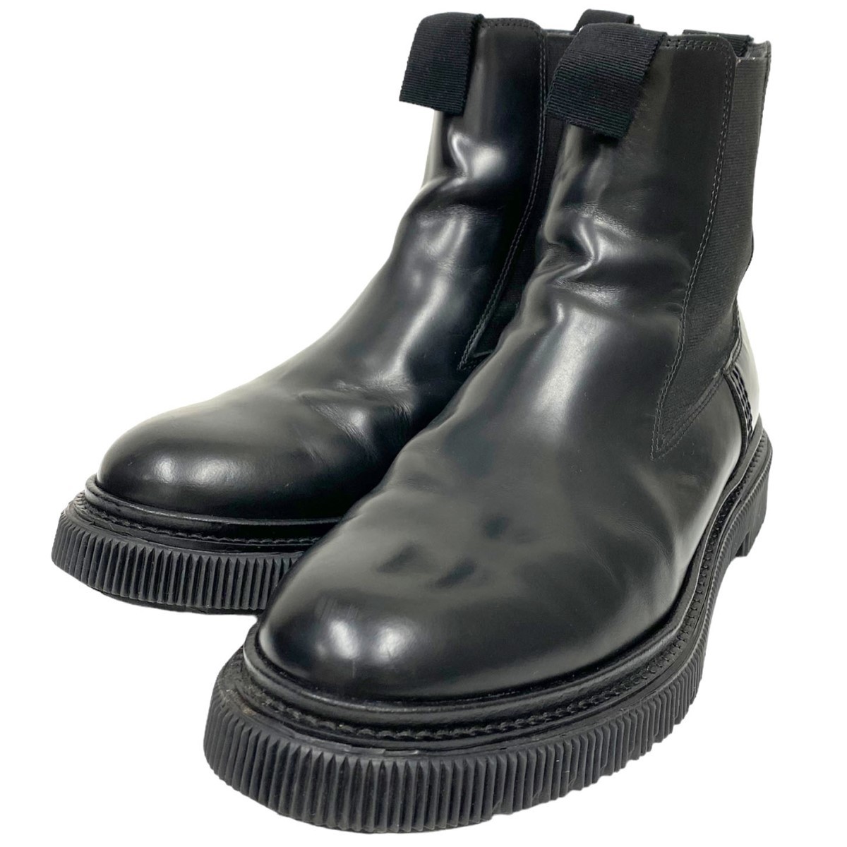 ADIEV PARIS×ETUDES　 別注TYPE146 Side Gore Bootsサイドゴアレザーブーツ靴 商品番号：8069000091137_画像1