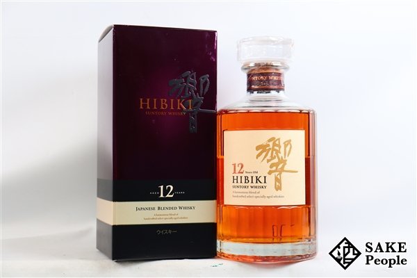 ◇1円~ サントリー 響 12年 500ml 43% 箱付き ジャパニーズ(日本
