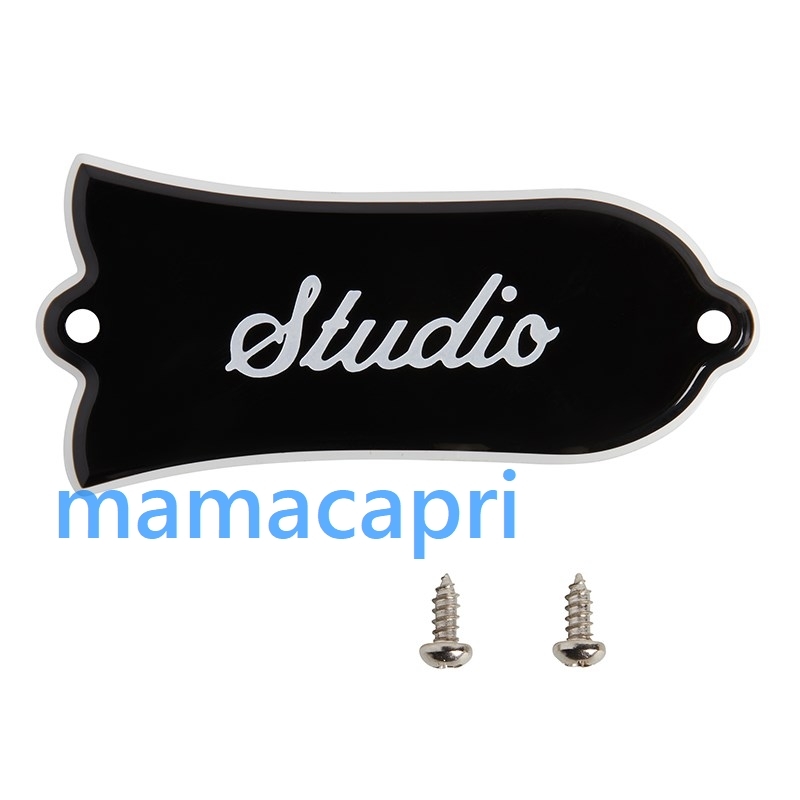 新品 Gibson USA 純正 Les Paul Studio Truss Rod Cover With Screws ギブソン レスポール スタジオ トラスロッド カバー ビス付属の画像2