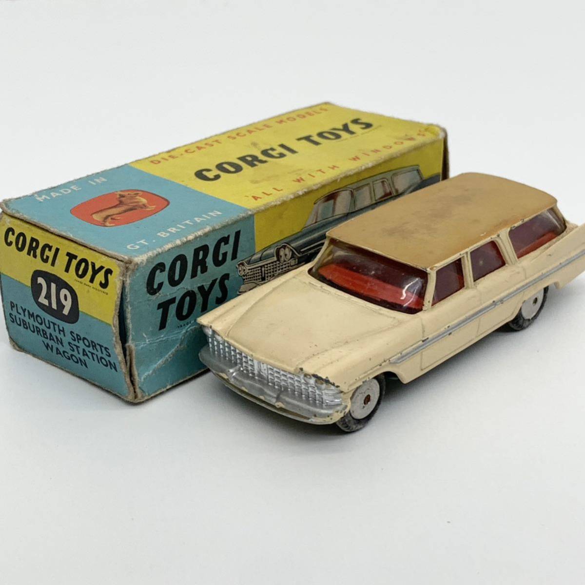 1円~! CORGI TOYS 219 ミニカー コーギートイズ プリムス 1円~! CORGI TOYS 219 ミニカー コーギートイズ プリムス