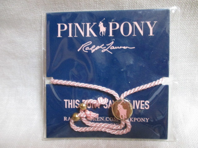 Ralph Lauren ラルフローレン　PINK PONY ピンクポニー　ブレスレット　_画像1