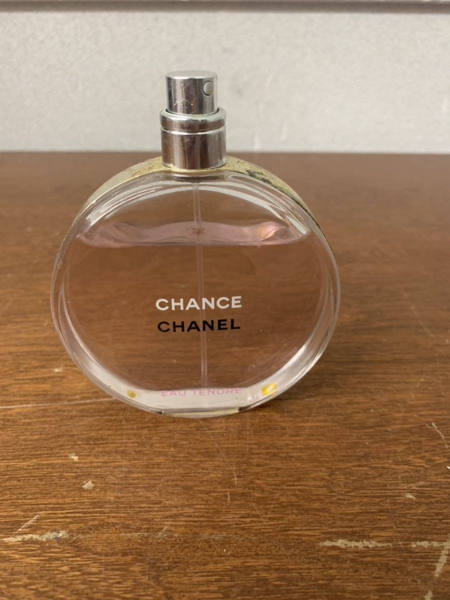 CHANCE Chanel Chance Chanel Chance o- tongue duruo-doto crack Chanel  perfume Chanel Chance remainder amount approximately 8 break up 100ml: Real  Yahoo auction salling