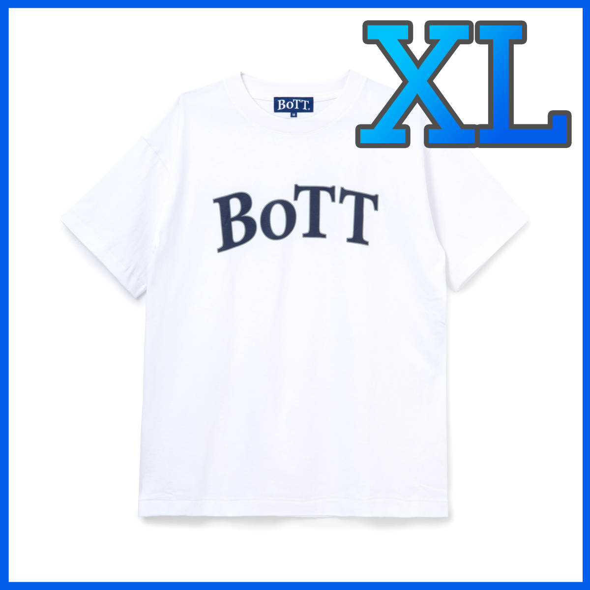 新品 未開封 XL BoTT OG Logo Tee White XLarge ボット Tシャツ ロゴ