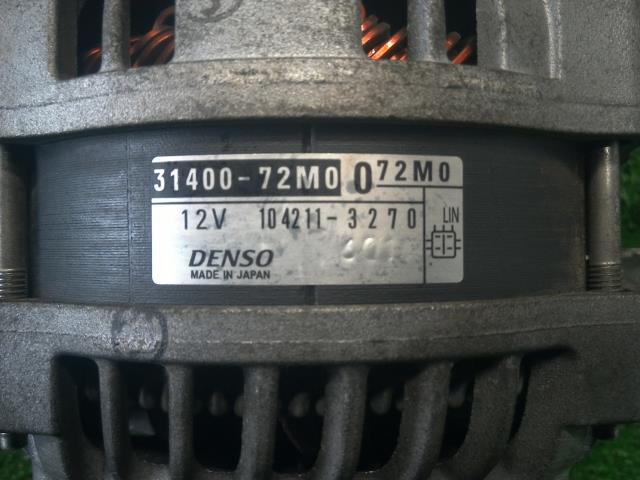 スペーシア DBA-MK32S オルタネーター ZVC 31400-72M00_画像5