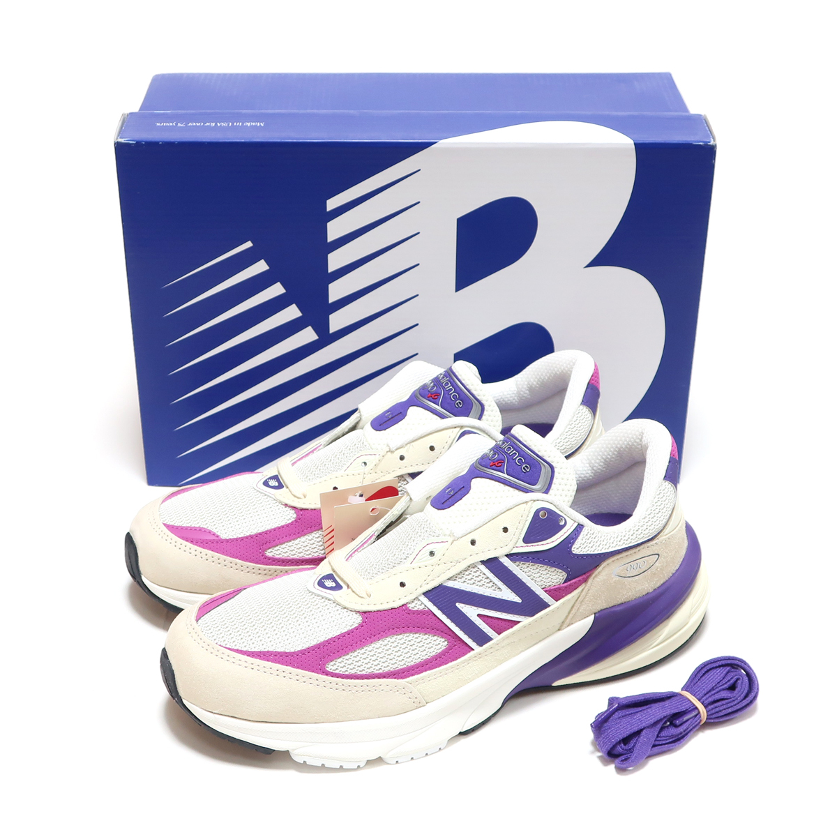 古典 U990V6 USA IN MADE PURPLE WHITE OFF U990TD6 BALANCE NEW