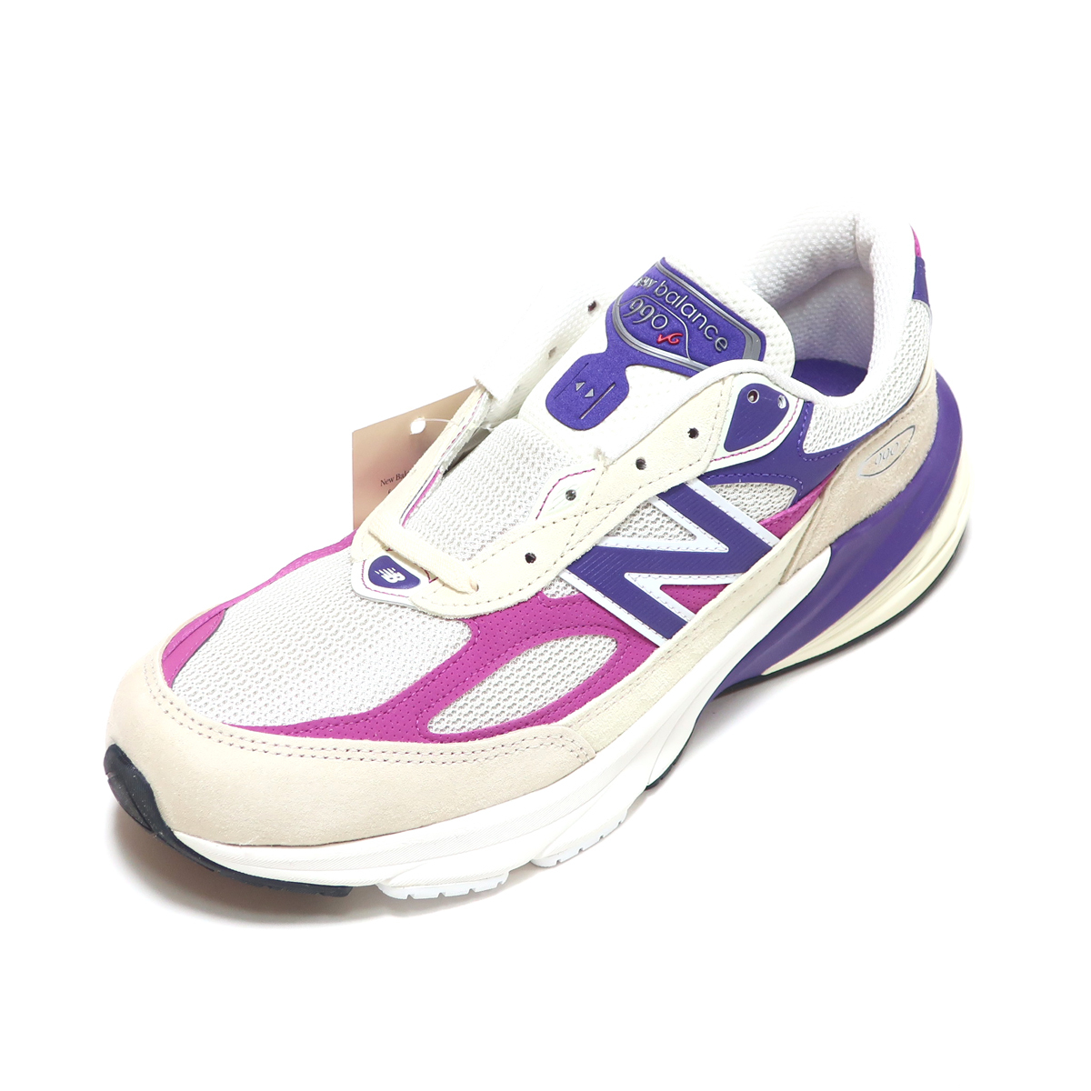 楽天最安値に挑戦】 NEW BALANCE U990TD6 OFF WHITE PURPLE MADE IN USA U990V6 M990V6  US10.5 28.5cm ニューバランス U990 V6 パープル アメリカ製 28.5cm