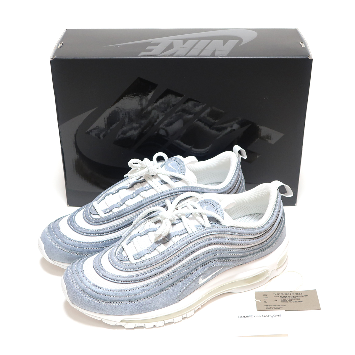 NIKE AIR MAX 97 SP CDG COMME des GARCONS HOMME PLUS GLACIER