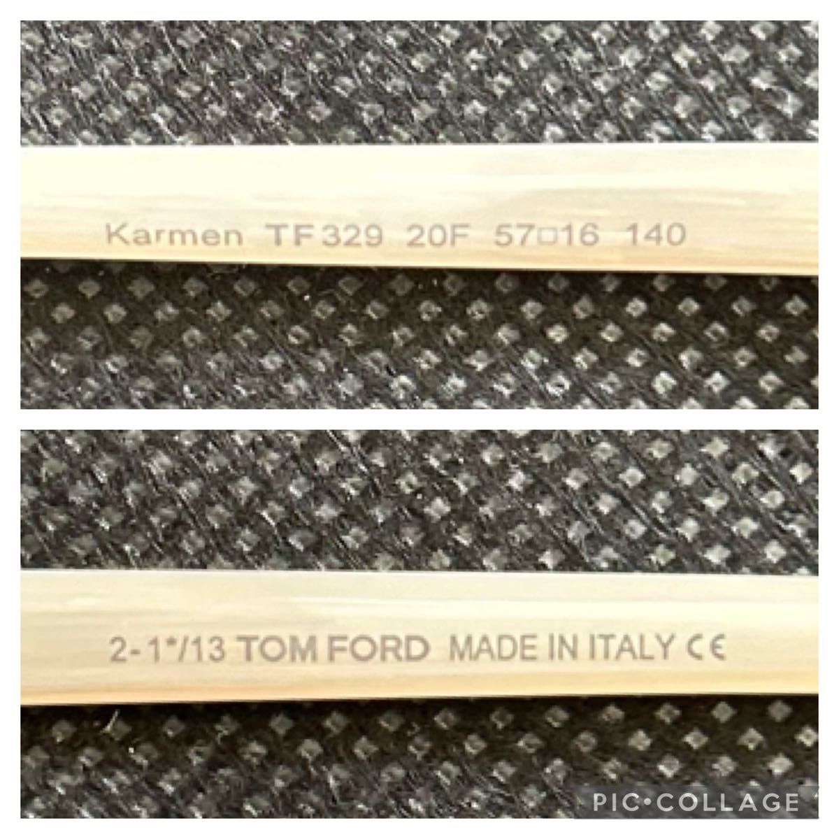 TOM FORD/トムフォードKarmen TF329 サングラス アイボリー系