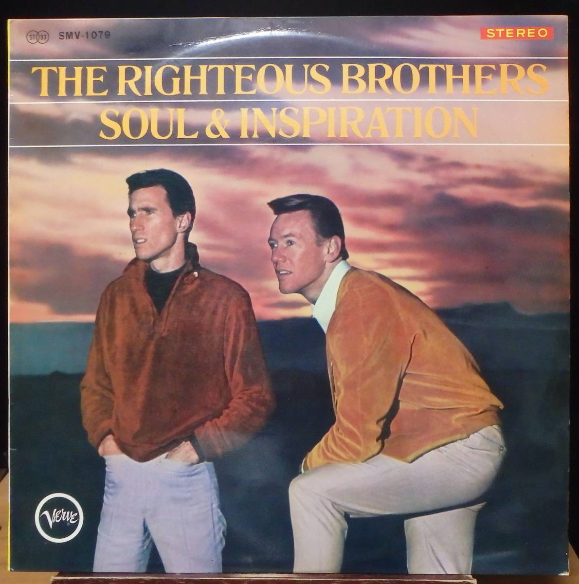 【MV085】THE RIGHTEOUS BROTHERS「Soul & Inspiration (ソウル・アンド・インスピレーション)」, 66 JPN 初回盤/ペラジャケ　_画像1
