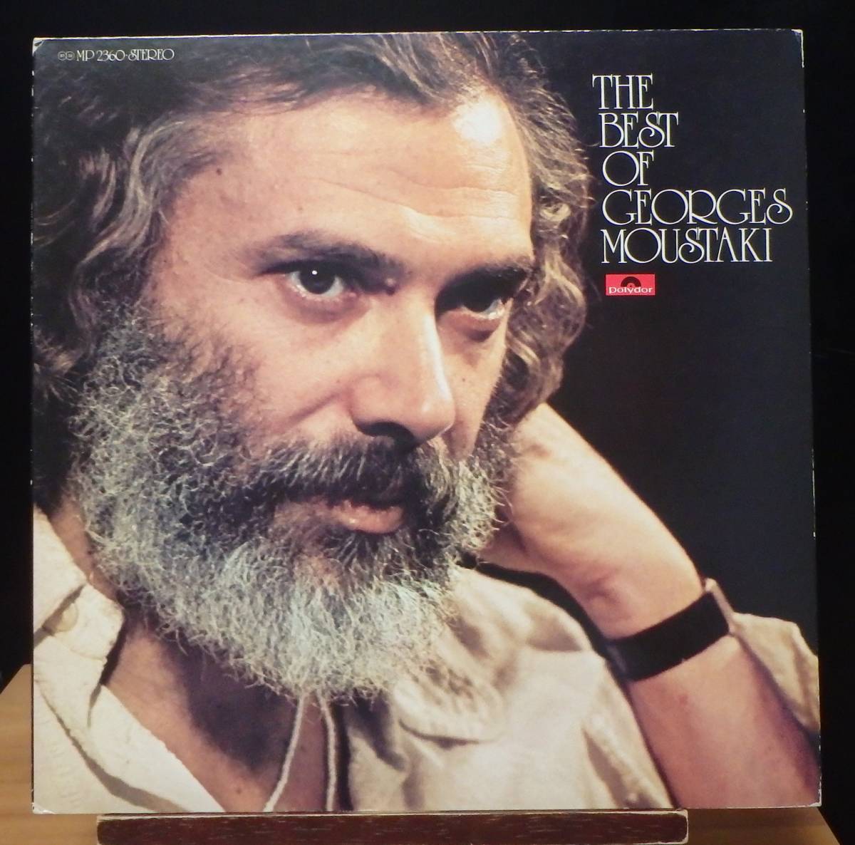 【MV103】GEORGES MOUSTAKI「The Best Of Georges Moustaki (ベスト・オブ・ジョルジュ・ムスタキ)」, 74 JPN Compilation　★シャンソン_画像1