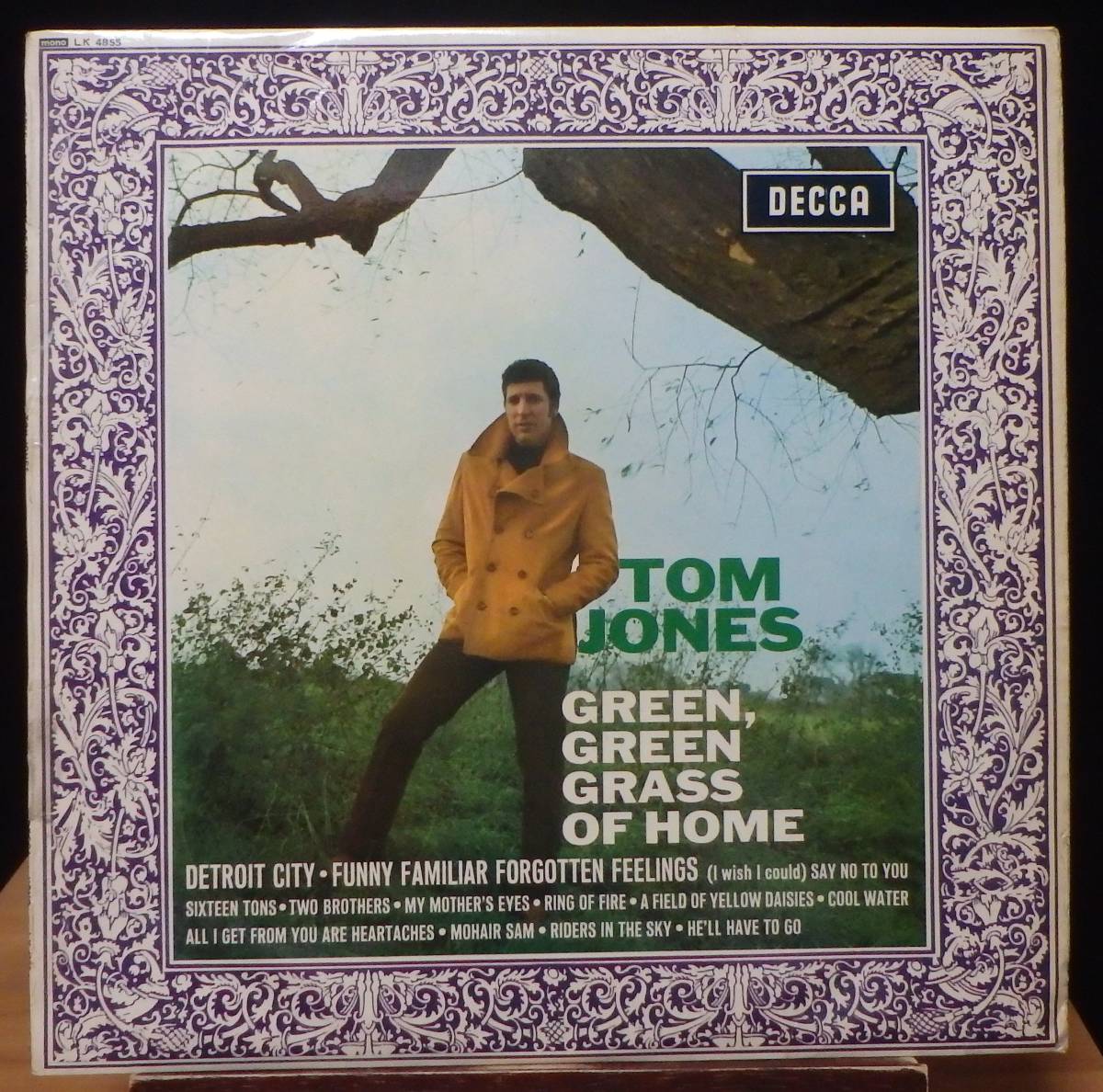 【MV044】TOM JONES「Green, Green Grass Of Home」, 67 UK mono Original　_画像1