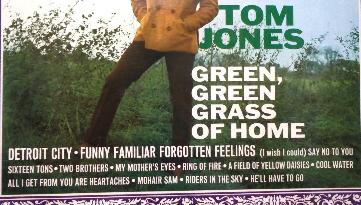 【MV044】TOM JONES「Green, Green Grass Of Home」, 67 UK mono Original　_画像3