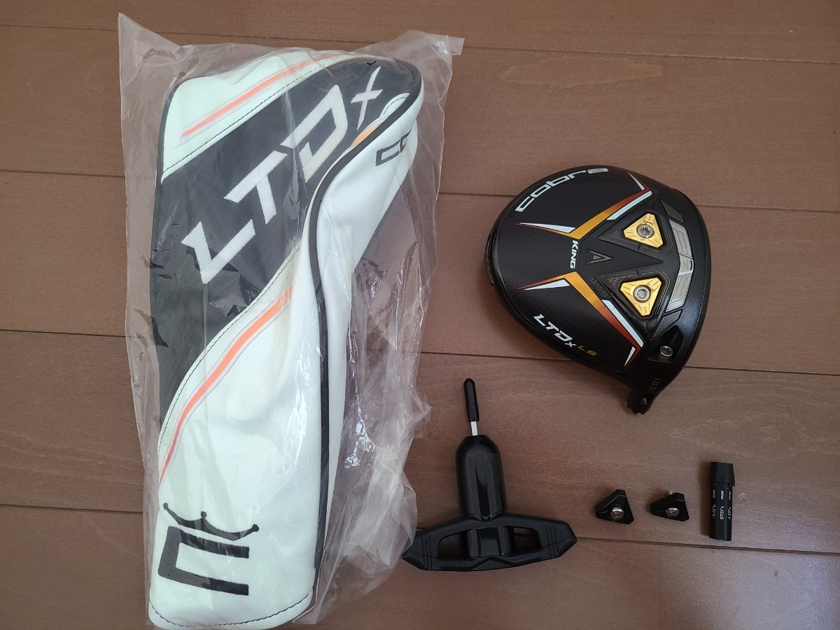 ○美品○COBRA コブラ LTDX LS ドライバーヘッド10.5度 スリーブ