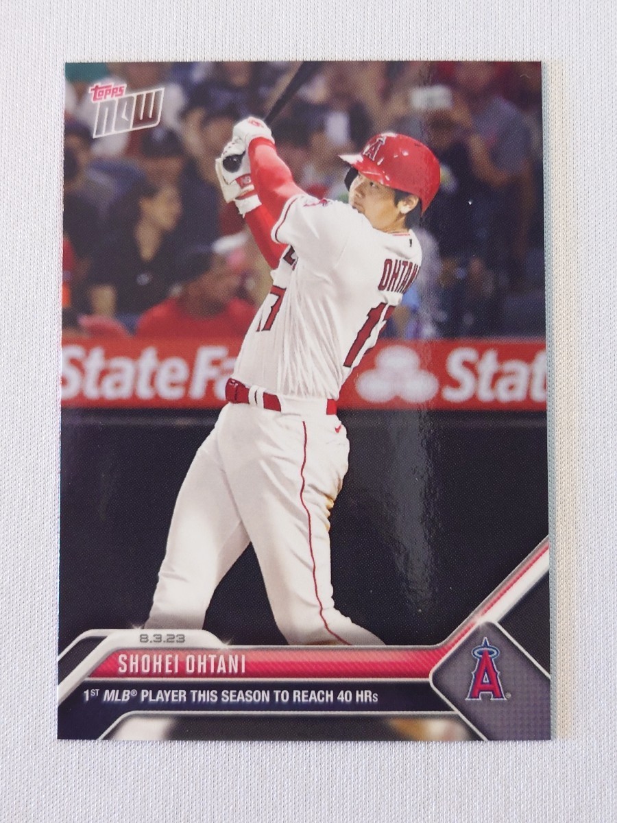 ワンピなど最旬ア！ 大谷翔平 card now topps ロサンゼルス