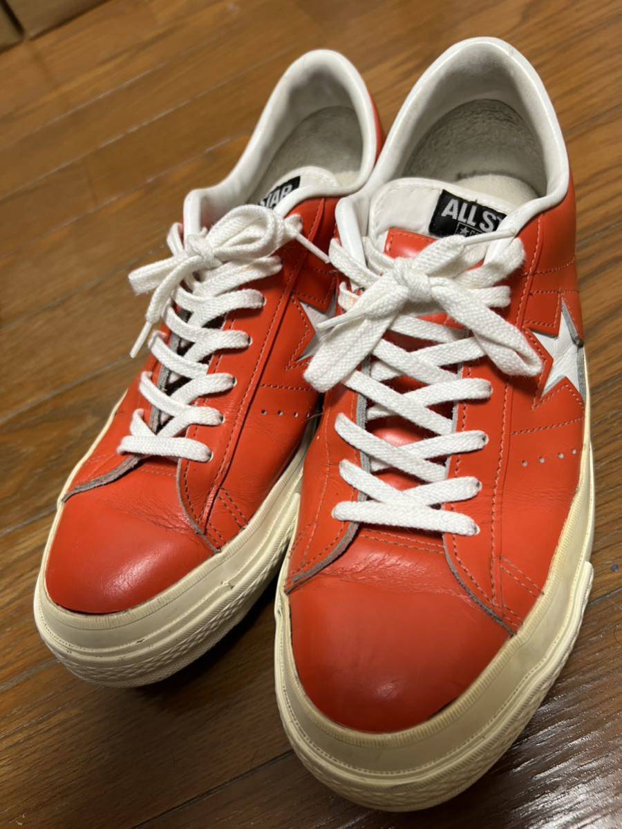 ☆コンバース ワンスター オレンジ CONVERSE ONE STAR OX ORANGE 27cm