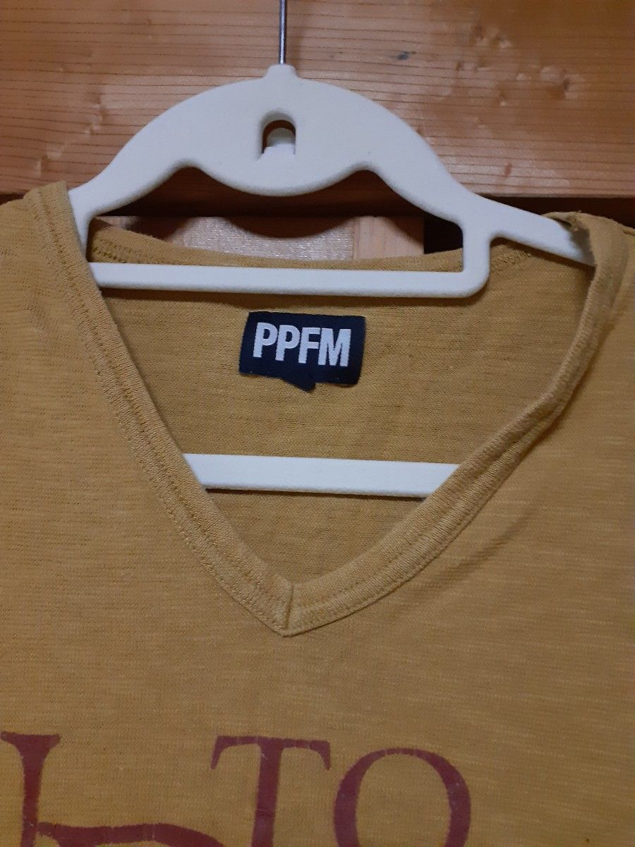 PPFM 長袖Tシャツ ロンT　メンズ カットソー