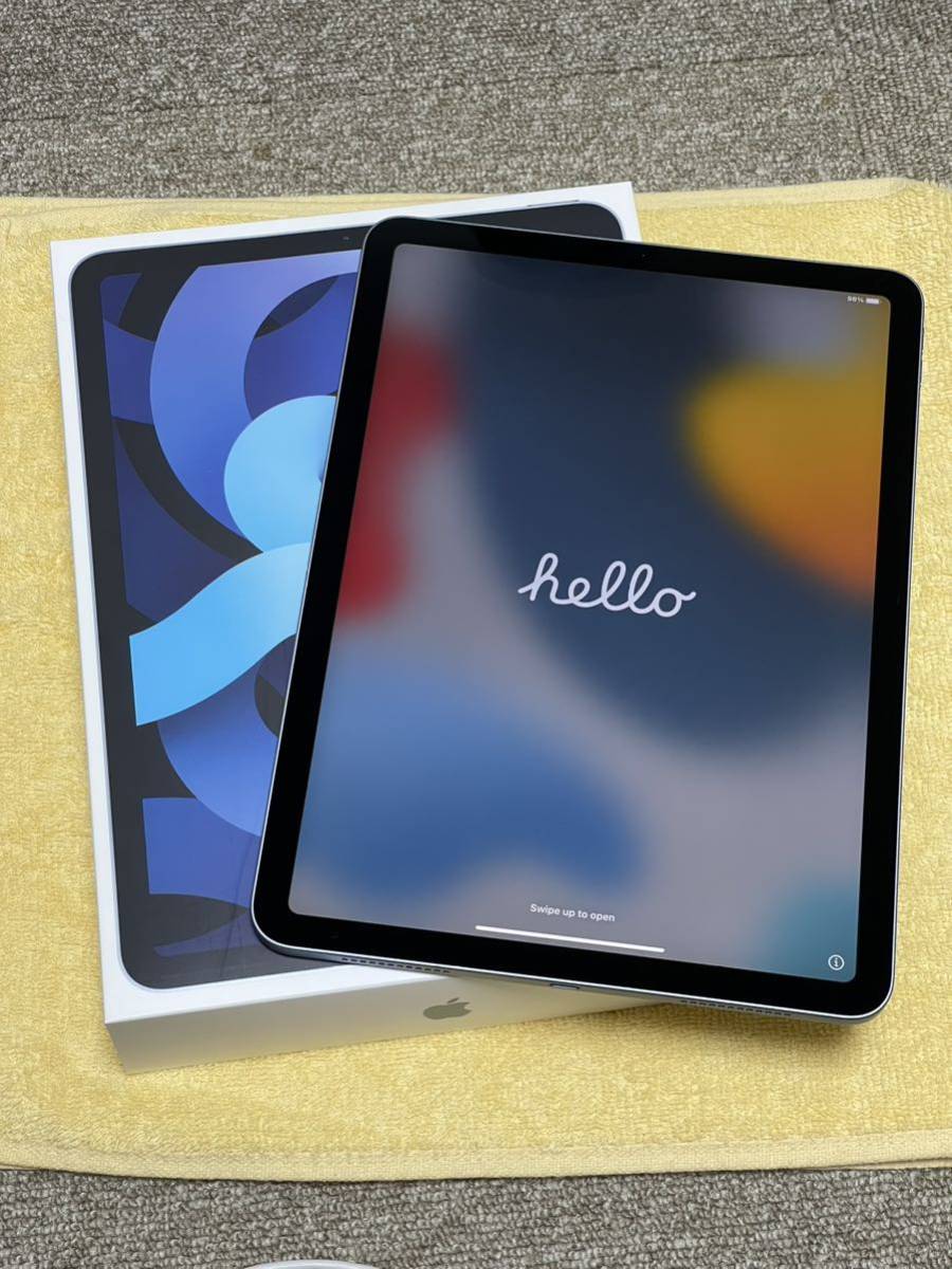 無料発送 Apple iPad Air(第4世代) Wi-Fiモデル 64GB スカイブルー