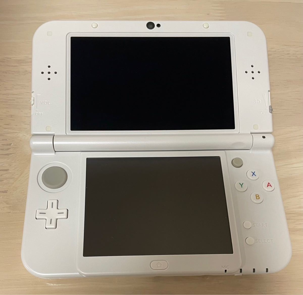 美品】Newニンテンドー3DS LL パールホワイト 本体 タッチペン 純正