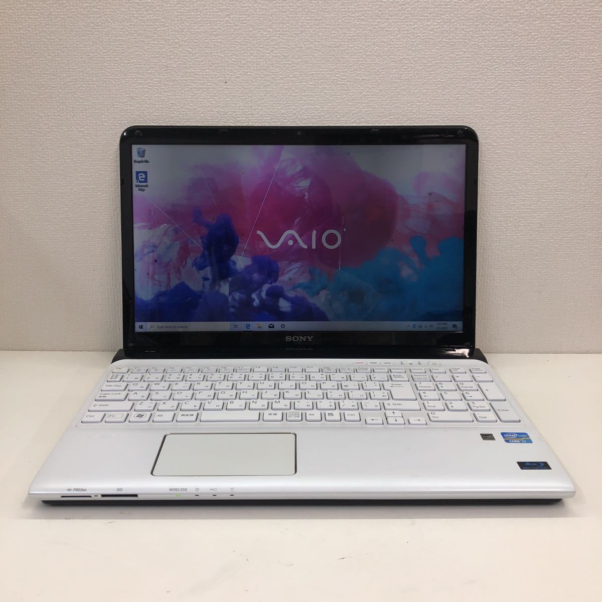 グランドセール i7 core SVE151B11N VAIO SONY ジャンク品 2.10GHz