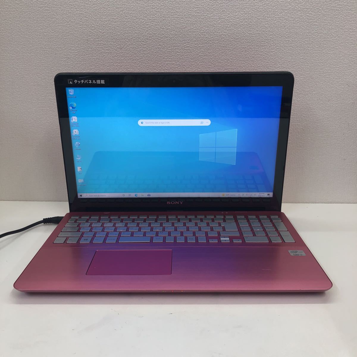 ジャンク品SONY VAIO SVF15AC1CN core i7 2.00GHz メモリ8GB HDD 1TB