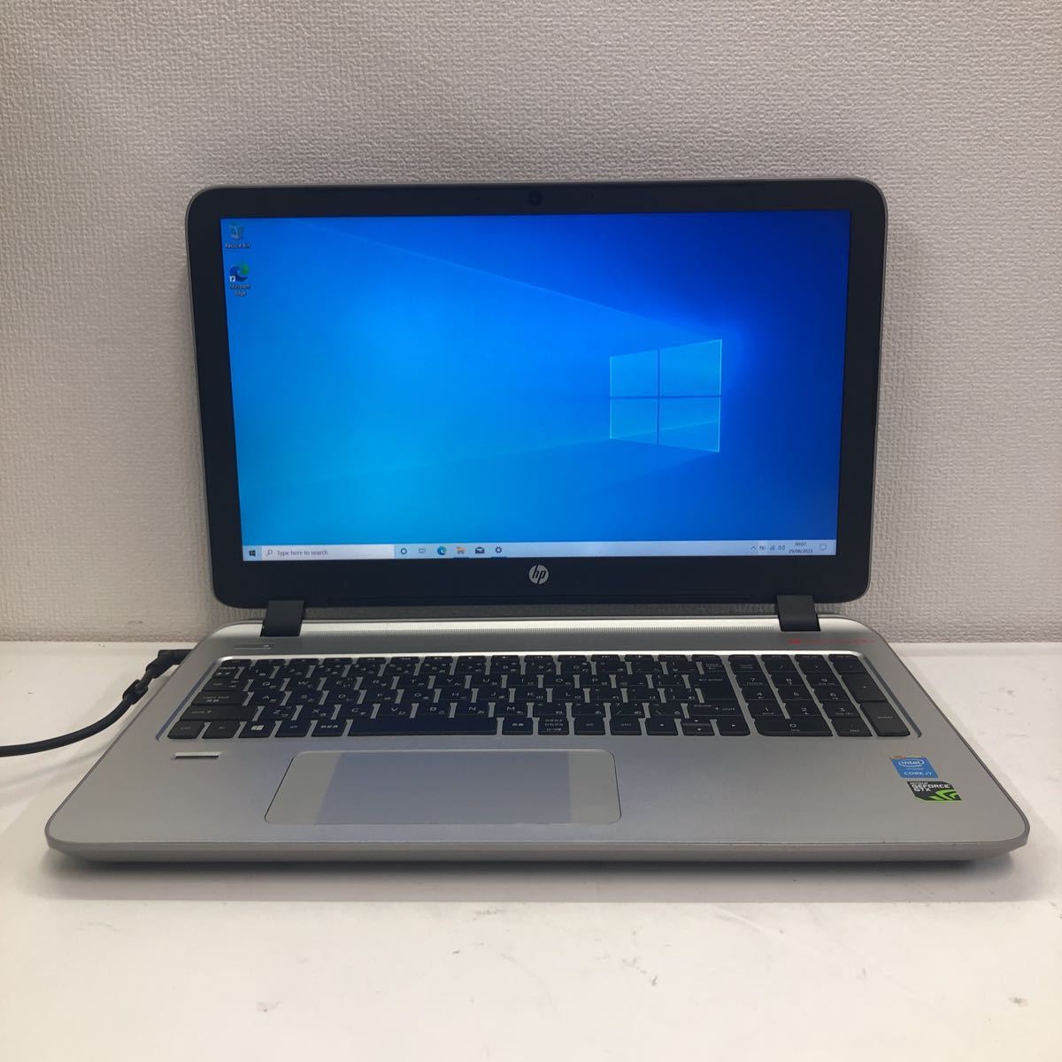 10％OFF】 ジャンク品 hp ENVY 15-k226TX core i7 2.4GHz メモリ 16GB