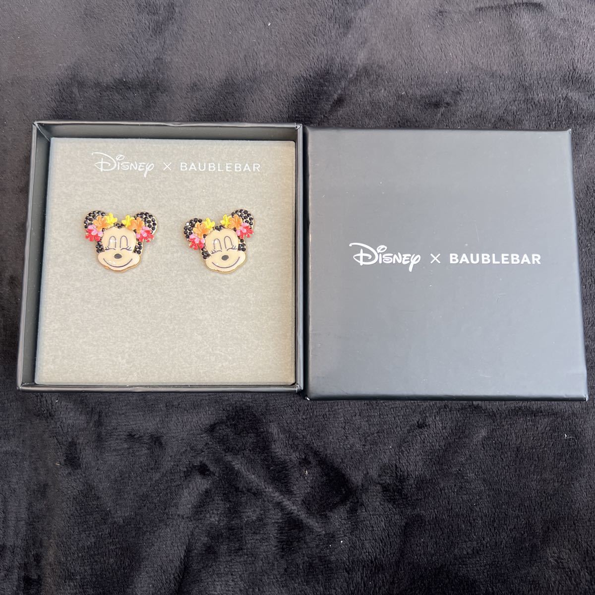 Disney × BAUBLEBAR ディズニー バウブルバー ピアス ミニー アクセサリー ディズニーコラボ ミニーマウス 海外限定_画像1