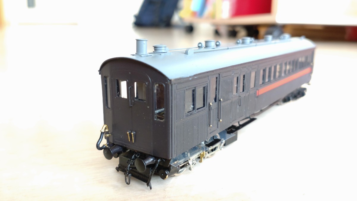 良質 ジハニ （ ホジ ）蒸気動車 HOゲージ 珊瑚模型店 リニア・鉄道館