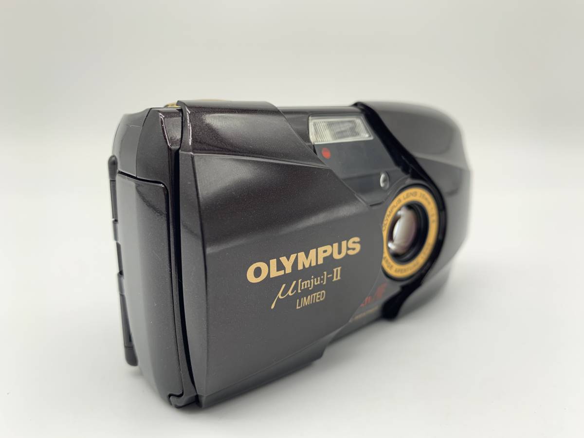 ☆ほぼ新品【OLYMPUS】μ mju II LIMITED 35mm F2.8 MULTI AF ミュー デッドストック オリンパス 管理番号 : 2300_画像3