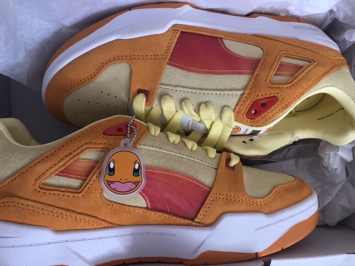 PUMA プーマ Pokmon ポケモン スニーカー ヒトカゲ オレンジ_画像2