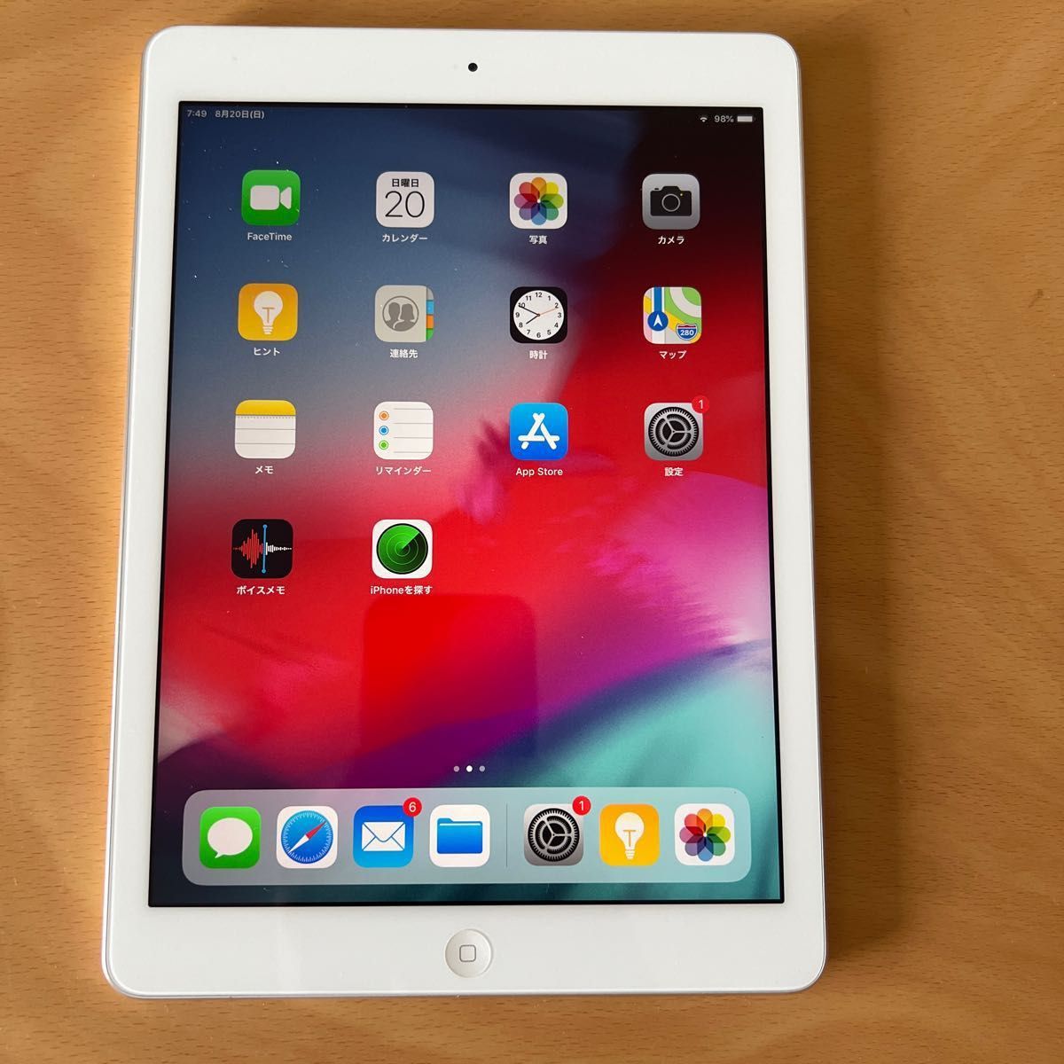 Apple iPad Air Wi-Fi 16GB モデルA1474 MD788J/A-