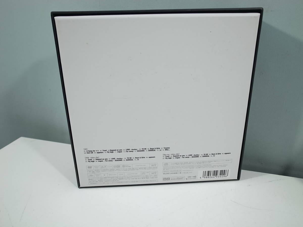 □A BEST－15th Anniversary Editon－ 3discs(CD+DVD+Blu-lay）AVZD-93409/B～C 浜崎あゆみ　※Tシャツ欠品_画像2