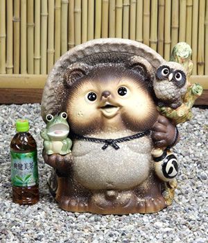 信楽焼 13号古信楽満願成就 たぬき タヌキ 開運 縁起物 可愛い 信楽焼 13号古信楽満願成就 たぬき タヌキ 開運 縁起物 可愛い