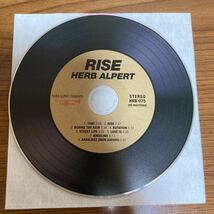 ハーブ・アルバート　Herb Alpert/ ライズ　Rise / 紙ジャケット仕様　CD_画像2