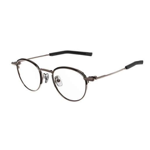 新品 未使用 フォーナインズ 999.9 眼鏡フレーム S-980T 12 ガンメタリック ケース付 メガネのサムネイル