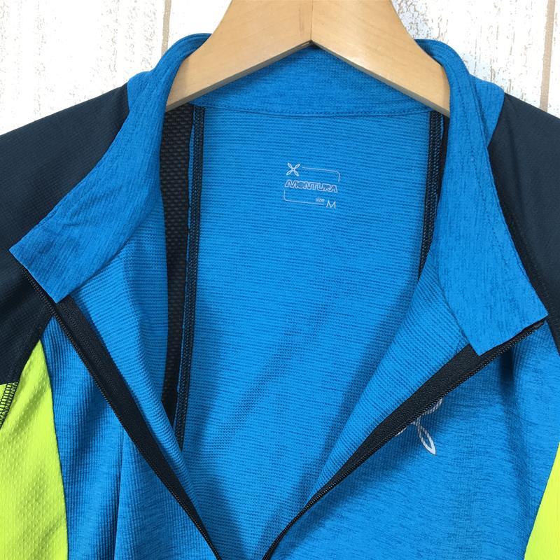 MENs M モンチュラ ラン エナジー ジップ マグリア RUN ENERGY ZIP MAGLIA ロングスリーブ ジップネック シャツ MON_画像3