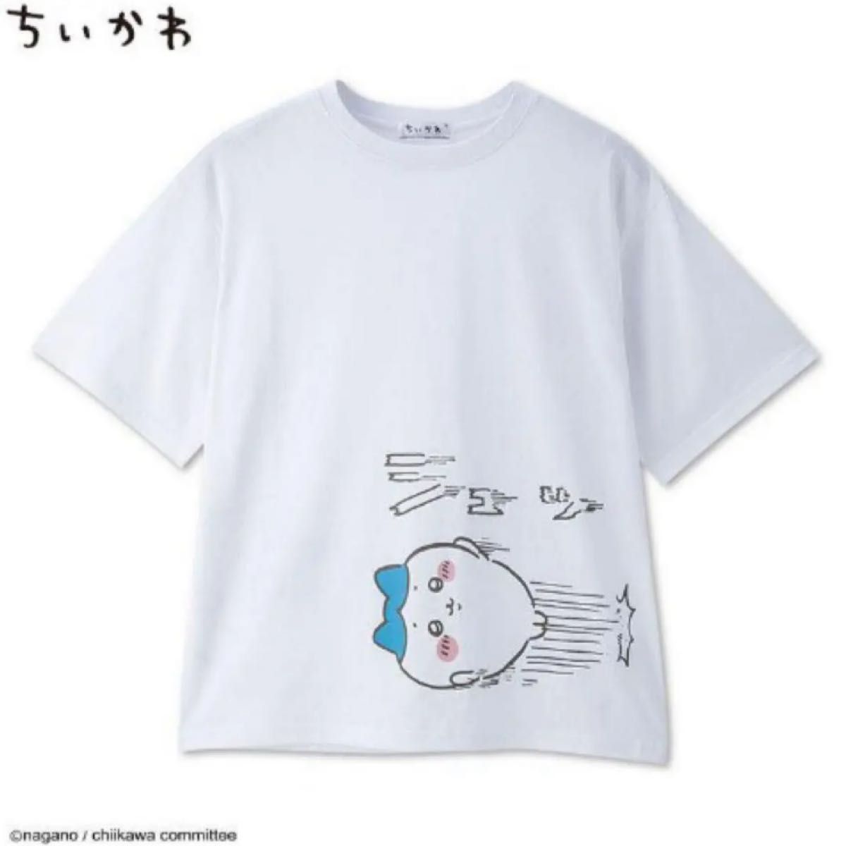 ハチワレ Tシャツ しまむら アベイル ちいかわ うさぎ ももんが ちいかわランド ちいかわ飯店｜PayPayフリマ