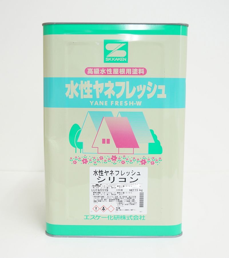 安価 水性ヤネフレッシュシリコン Z06 屋根用シリコン樹脂塗料