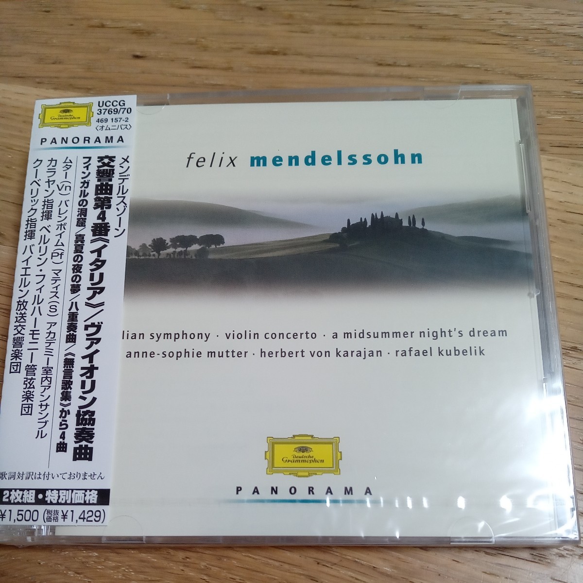 CD パノラマ メンデルスゾーン作品集(2CD)_画像1