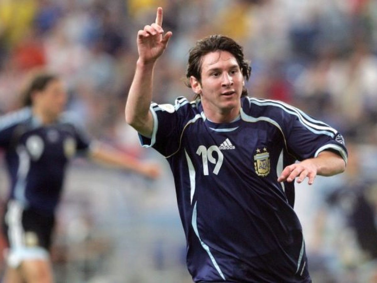 [値下げ交渉] 2006-2007年 W杯ドイツ大会 アルゼンチン代表 adidas AWAY 検)FIFA WORLD CUP GERMANY  AFA ARGENTINA MESSI アウェイ メッシ