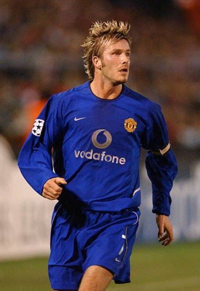 値下げ交渉 2002-03 マンチェスターユナイテッド 3rd/サード 長袖 NIKE/ナイキ 検)2003 MUFC MANCHESTER  UNITED BLUE L/S BECKHAM ベッカム