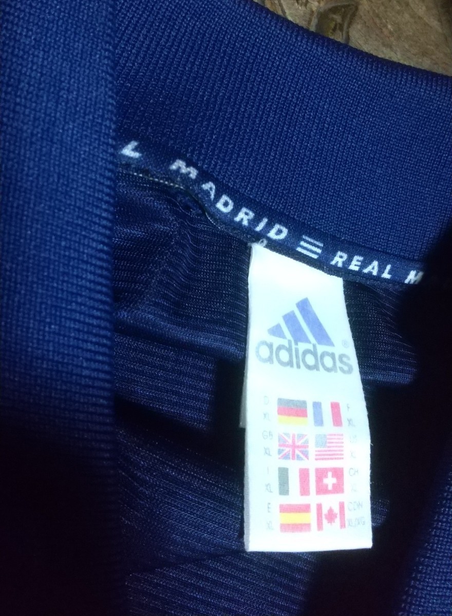 [値下げ交渉] 1998-99 レアルマドリード 3rd adidas MADE IN PORTUGAL 検/98 1999 REAL MADRID TOYOTA CUP RAUL トヨタカップ ラウール Y2K_画像4