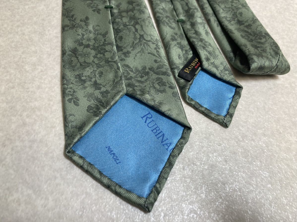  new goods ruby nachi(.) hand made Thai light green . same series color. picture. like floral print print /sfotela-to Italy made regular price 4 ten thousand jpy 