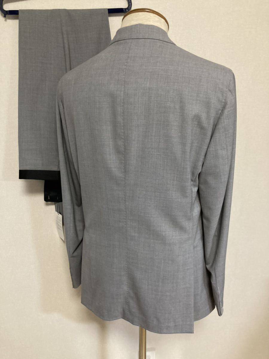  new goods BOGLIOLI (.) formal suit / tuxedo 48 light gray × black regular price 18.3 ten thousand jpy 