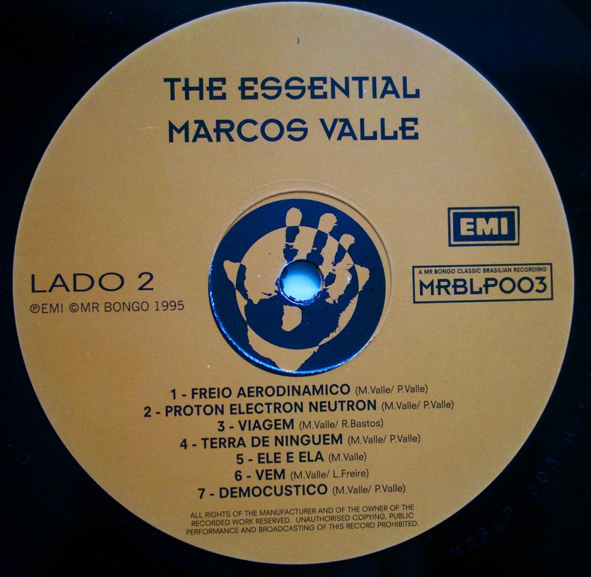 LP★Marcos Valle / The Essential Marcos Valle / 公式ベスト盤 名曲・代表曲多数 Mr Bongo MRBLP003 BossaNova ブラジリアンの画像7