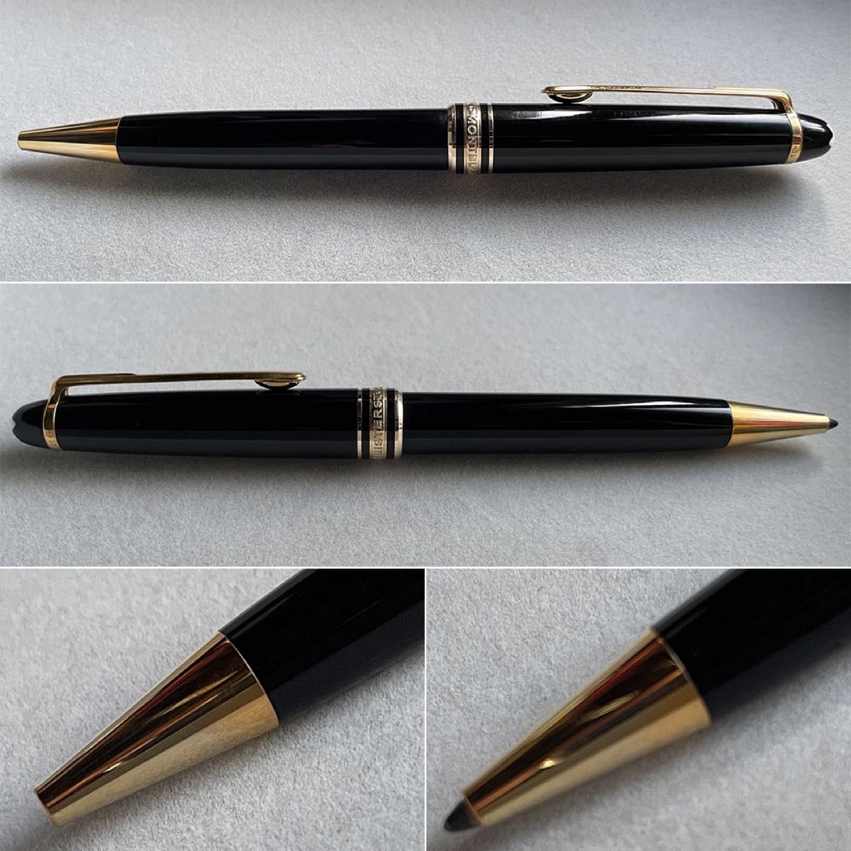 状態良 定番 モンブラン MONTBLANC マイスターシュテュック クラッシック 164 ボールペン ゴールド ツイスト式