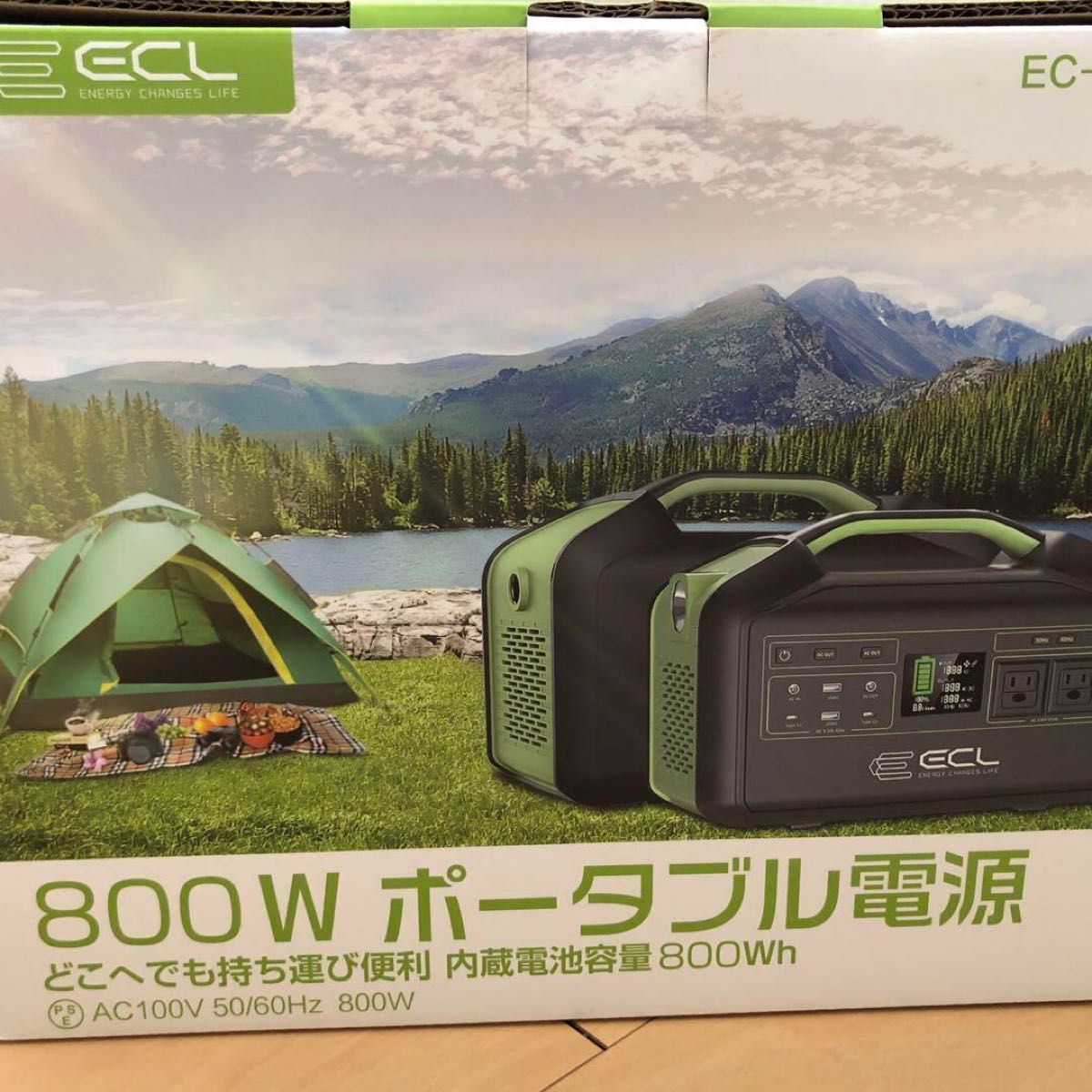 『元値80000円の破格！』ポータブル電源 218400mAh/800W 大容量 非常用電源 蓄電池