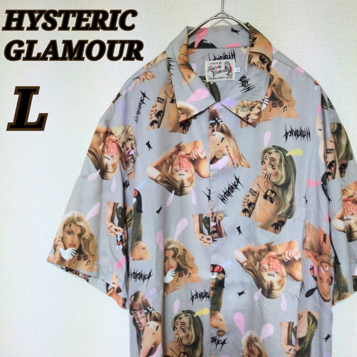 SALE】 XXX HYSTERIC THEE 【中古】 開襟シャツ ◇3104/磐田店 Glamour