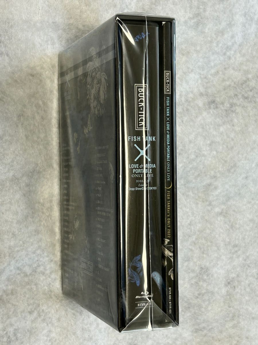 Blu-ray】BUCK-TICK FISH TANK ONLY LIVE 2022 完全予約限定盤 Blu-ray】BUCK-TICK FISH TANK ONLY LIVE 2022 完全予約限定盤