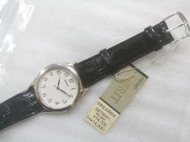 新品日本製セイコースプリットクオーツ腕時計定価14000円　X998